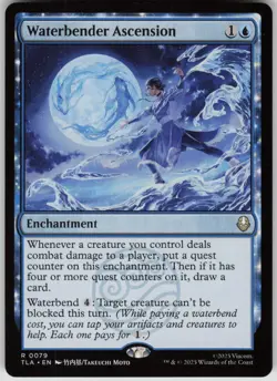MTG Waterbender Ascension Normal NM Avatar: The Last Airbender Magic 79 - Image 1
