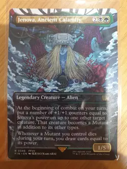 MTG Jenova, Ancient Calamity NM (Borderless) (FIN) 346 - Image 1