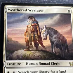 Weathered Wayfarer Commander: the Lord of the Rings: Regular Mint! Rare - Image 2