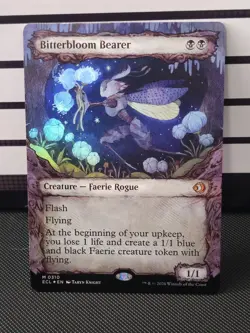 Bitterbloom Bearer (Showcase) Lorwyn Eclipsed Foil - Image 1