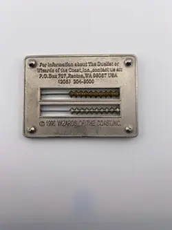 The Duelist Black Metal Abacus Life Counter - 1996 Vintage - Rare - Image 2