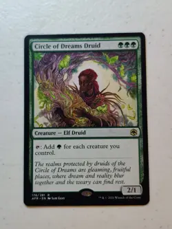 Circle of Dreams Druid Adventures in the Forgotten Realms Regular MTG - Image 1