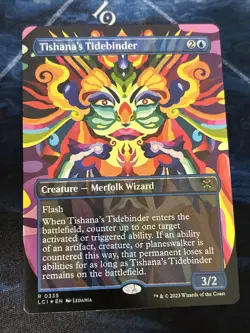 Tishana's Tidebinder (Borderless) The Lost Caverns of Ixalan Foil NM-M Unplayed - Image 1
