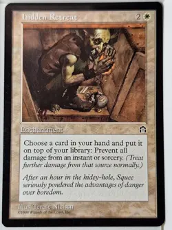 Hidden Retreat - Stronghold - Magic the Gathering MTG Nice! - Image 1