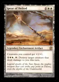 Spear of Heliod LP Light Play Theros MTG [11310] - Image 1