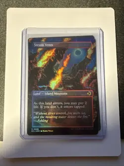 Steam Vents (Borderless) Lorwyn Eclipsed Foil - Image 1