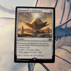 Monument to Endurance - NM - Aetherdrift - Magic: the Gathering - Image 1