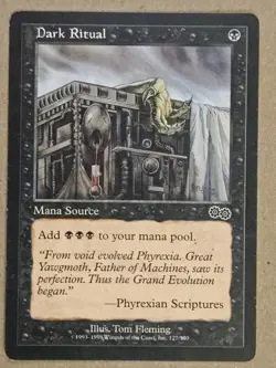 Dark Ritual - Urza's Saga - Lightly Played close to NM | MTG - Image 1