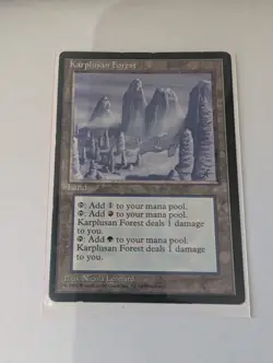1x Karplusan Forest Moderate Play, English Ice Age MTG Magic - Image 1