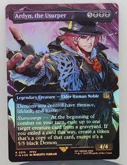 Foil - Ardyn, the Usurper (0315) (Borderless) - FINAL FANTASY (FIN) - Image 1