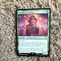 Magic: The Gathering Delighted Halfling - Image 1