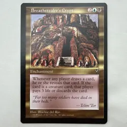 Breathstealer's Crypt x1 MTG Visions 1x Magic Very Good Light Play VG LP - Image 1