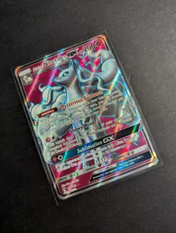 Alolan Ninetales GX (Full Art) 205/214 Pokemon TCG SM Lost Thunder NM - Image 2