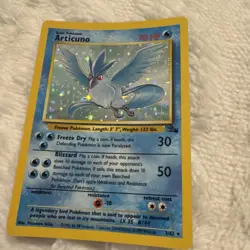 Articuno Pokemon Card TCG 2/62 Holo Rare Fossil 1999 WOTC - Image 3