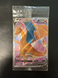 Pokemon Card TCG Sealed Charizard V SWSH050 Black Star Promo Champion's Path ETB - Image 1
