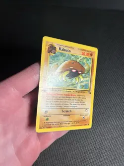 Pokemon TCG Kabuto 50/62 1st Edition Fossil Common HP - Image 4