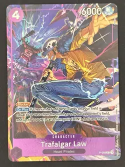 Trafalgar law P-093 One piece TCG Illustration Box 6 Promo - Image 1