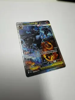 Mega Charizard x EX 125/094 Me02: Phantasmal Flames Holo Pokemon Card - Image 3