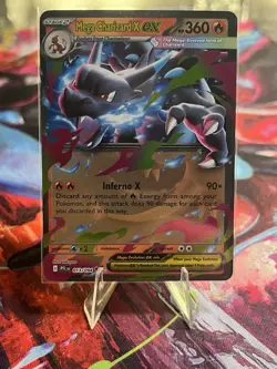 Mega Charizard x EX 125/094 Me02: Phantasmal Flames Holo NM Pokemon TCG - Image 1