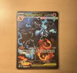 Mint/Near Mint Mega Charizard X ex 125/094 Me02: Phantasmal Flames Holo Pokemon - Image 1
