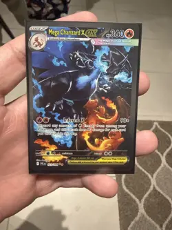 Mint/Near Mint Mega Charizard X ex 125/094 Me02: Phantasmal Flames Holo Pokemon - Image 5