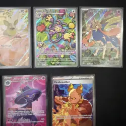 Pokemon Phantasmal Flames Card 7 Cards Lot 4 illustration Rare 3 Full Art - Image 3