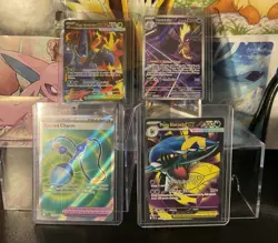 2025 Pokemon TCG (4) Card Lot Phantasmal Flames ex Ultra Rare /094 - Image 1