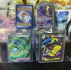 2025 Pokemon TCG (4) Card Lot Phantasmal Flames ex Ultra Rare /094 - Image 5