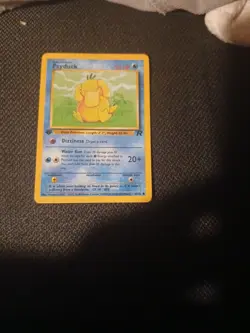 Pokemon TCG Team Rocket #65/82 Psyduck 1st Edition Card - Image 1