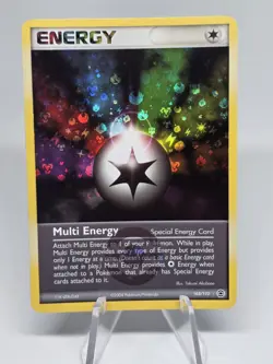 Pokemon TCG Multi Energy EX FireRed LeafGreen 103/112 Reverse Holo Rare Vintage - Image 1