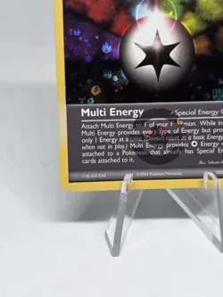 Pokemon TCG Multi Energy EX FireRed LeafGreen 103/112 Reverse Holo Rare Vintage - Image 4
