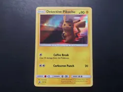 Pokemon - Detective Pikachu SM190 Holo Promo Sun & Moon - Image 1