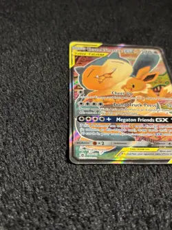 Pokemon Eevee&Snorlax 🔥🔥🔥GX Tag Team TCG SM169 Promo Holo Full Art - Image 3