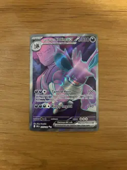 Team Rocket's Nidoking ex 216/182 - Pokemon TCG Destined Rivals Ultra Rare - NM - Image 1