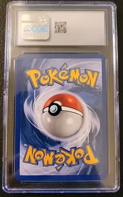 Pokemon TCG Poliwrath 015/130 Base Set 2 Holo CGC Grade 8 - Image 2