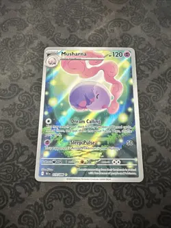Musharna 117/086 Illustration Rare English Pokemon Black Bolt - Image 1