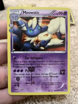 Pokemon TCG Meowstic RC15/RC32 Generations Uncommon - LP - Image 1