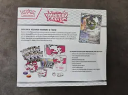 Pokemon tcg black bolt and white flare etb & booster bundle lot sealed new - Image 5