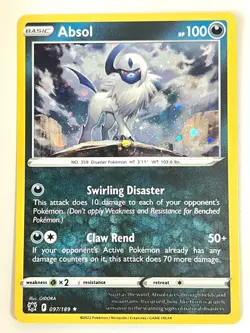 Absol 097/189 Cosmos Holo Promo Jirachi V Box w/ Swirl Pokemon TCG Near Mint NM - Image 1