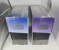 Pokemon TCG Chilling Reign Elite Trainer Box Pair x2 ETB Sealed - Image 2