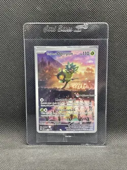 Pokemon TCG Teal Mask Ogerpon SVP 123 Pokemon Center Stamped Promo Sealed - Image 1