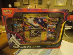 POKEMON MEGA EVOLUTIONS MEGA LATIAS EX 4 PACKS NEW FACTORY SEALED PROMO TGC RARE - Image 1