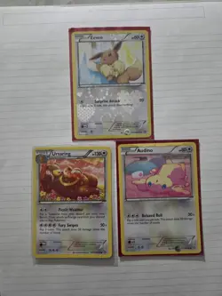Radiant Collection Legendary Treasures. Eevee, Ursaring, and Audino. Pokemon TCG - Image 1