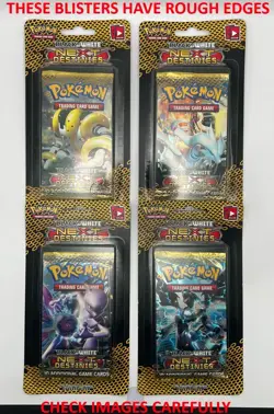 (403117) Pokemon Black & White Next Destinies Booster Blister (x4) ArtSet Sealed - Image 2
