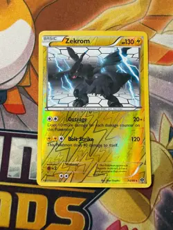 Pokemon Black & White Next Destinies ZEKROM Reverse Holo 50/99 - Image 1