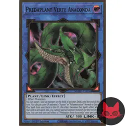 Yugioh Predaplant Verte Anaconda MGED-EN036 Gold Rare 1st Edition NM - Image 1