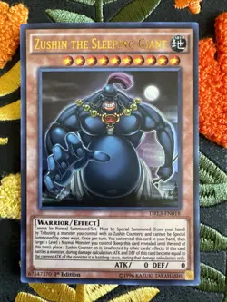 Yu-Gi-Oh! Zushin the Sleeping Giant DRL3-EN018 Ultra Rare 1st Edition NM - Image 1