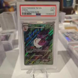 Arbok 176/162 PSA 9 Mint Holo Temporal Forces Pokemon Card 🔥🔥 - Image 1
