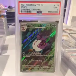 Arbok 176/162 PSA 9 Mint Holo Temporal Forces Pokemon Card 🔥🔥 - Image 3