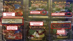 1999 Pokemon Card Game (TCG) - Jungle 1st Edition Stamped - Empty Booster Packs - Image 3